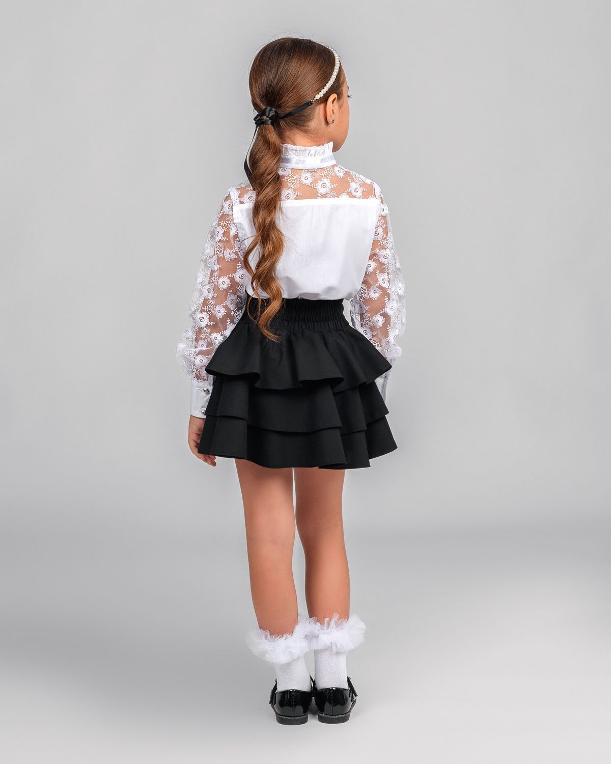 Спідниця Slim Waist чорна для дівчинки 3022501101 фото